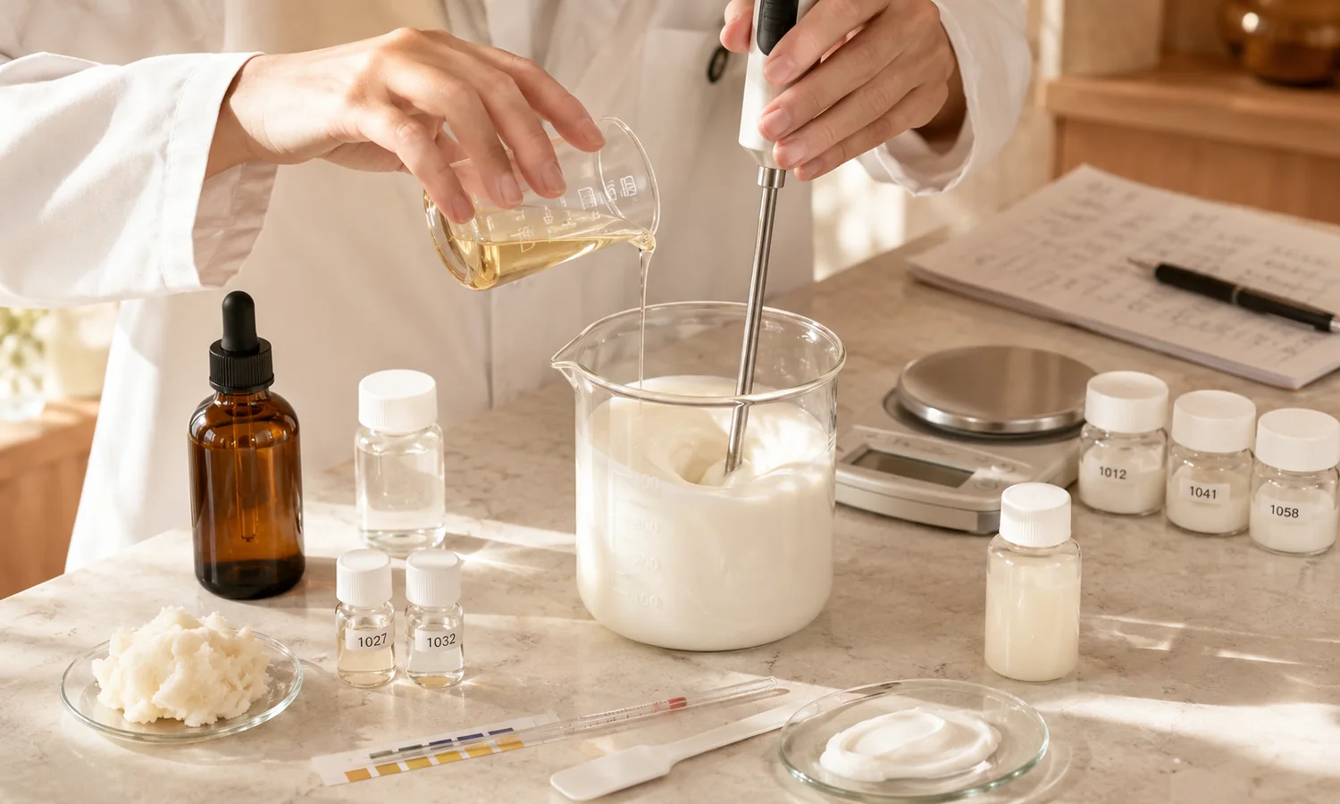 Natural hair mask emulsion and ingredient system development Natural hair mask emulsion and ingredient system development